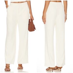 SNDYS Roma Pant in Ivory Size M